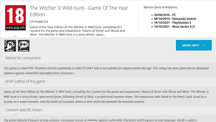 Источник изображения: PEGI