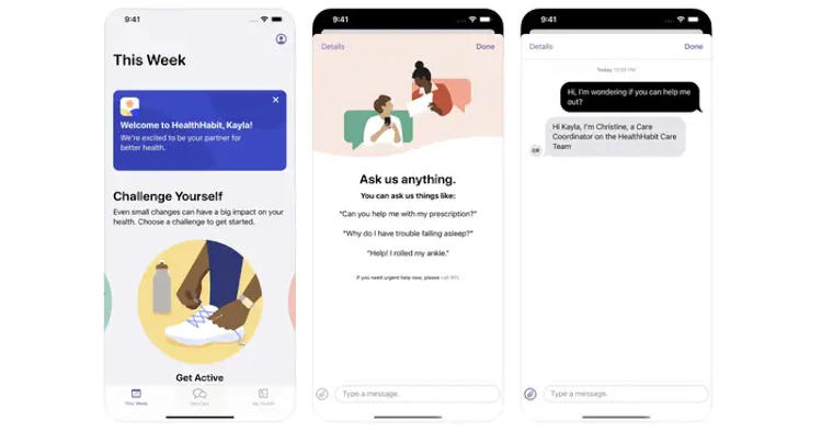 Приложение Apple HealthHabit