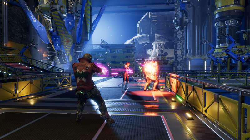 Питеру проще всего расстреливать врагов на расстоянии, пока соратники отвлекают их на себя