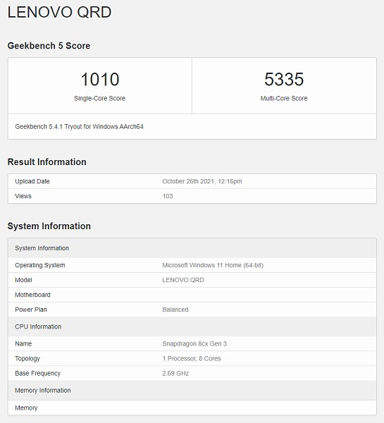 Источник изображения: Geekbench