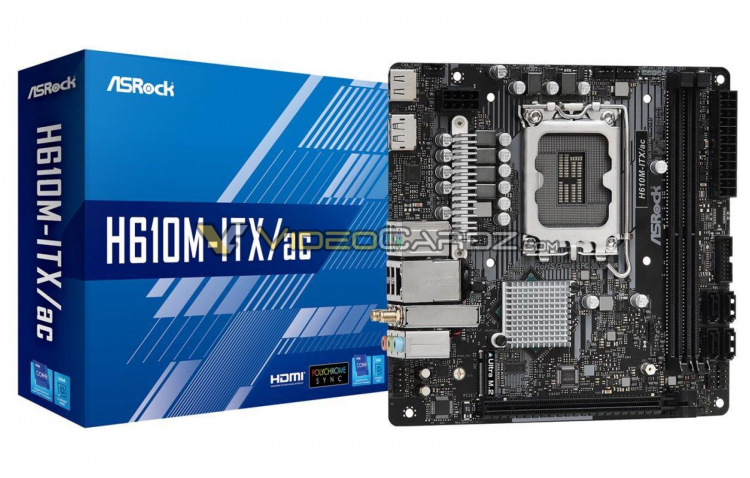 ASRock H610M-ITX/AC