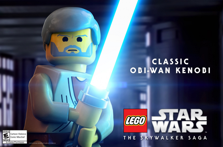 Классический Оби-Ван Кеноби входит в состав цифровой версии LEGO Star Wars: The Skywalker Saga