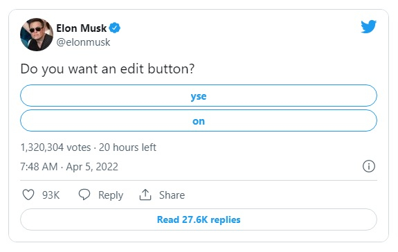 Источник изображения: twitter.com/elonmusk