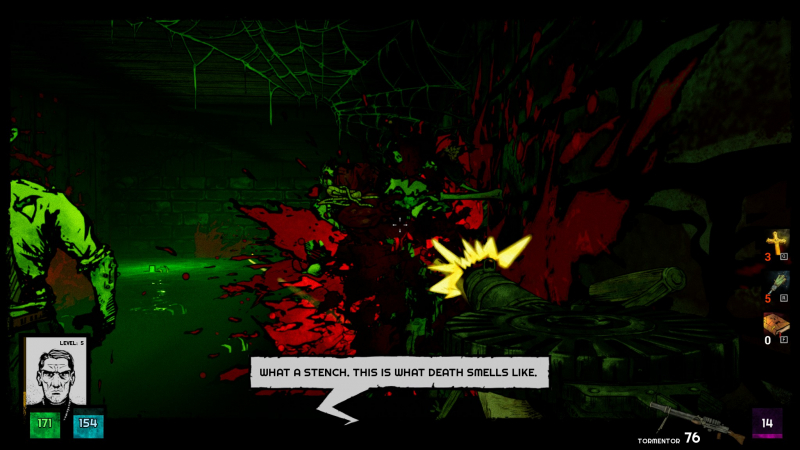  При стрельбе в упор кровь заливает весь экран, что в горячке боя неудобно 