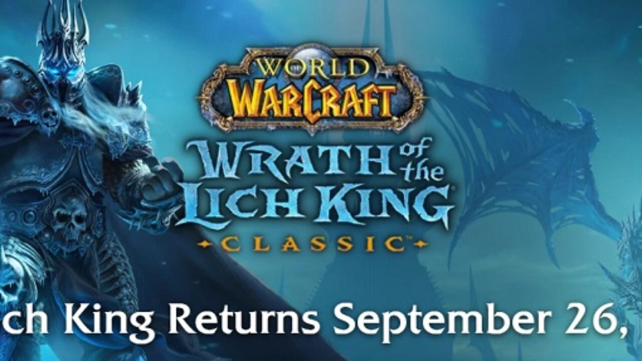 Wrath of the Lich King Classic chega em 26 de setembro — World of Warcraft  — Notícias da Blizzard