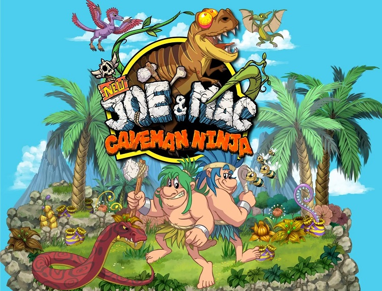 Remake Do Jogo De Plataformas Pré Histórico Joe And Mac Caveman Ninja